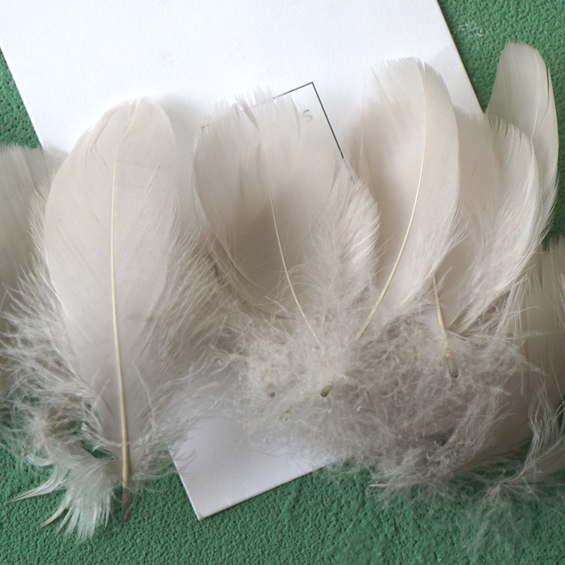 Picture of Color feather DIY floating dyeing goose feather dream catcher wave ball gift box filling decorative materials wholesale
