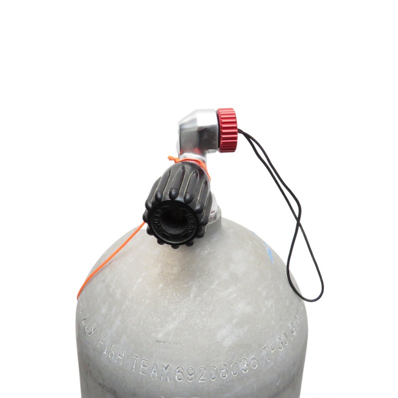 Picture of Diving back flying jacket side hanging BCD aluminum cylinder valve outer tooth dust cap 5/8-14nps dust cap