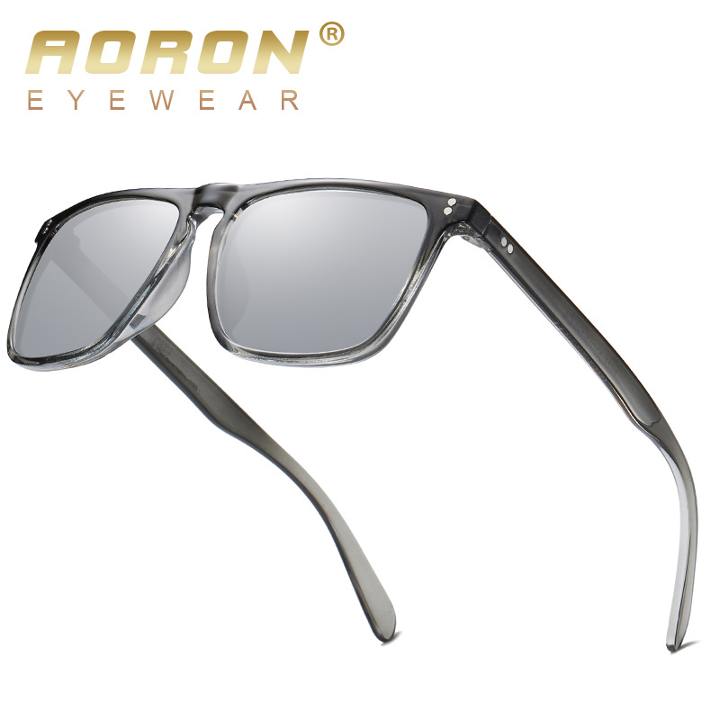 Picture of New AORON Polarized Sunglasses PC Glasses Fashion Colorful Rice Nail Color Changing Sunglasses for Wholesale A627