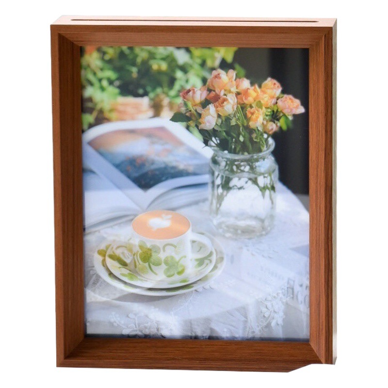 Dried flower plant specimen frame poster double-sided transparent acrylic photo frame A4 creative paper-cut display frame picture frame wholesale