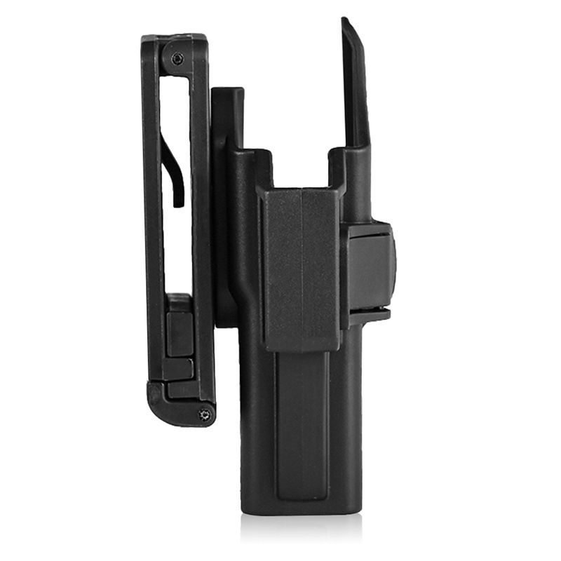 Picture of Plastic steel waist down chest hanging leggings G43 holster tactical quick pull sleeve high G43X index finger unlock anti-snatching holster