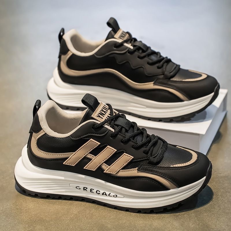 Sports Men's Shoes Casual Shoes 2025 Spring New Men's Shoes Soft Sole Lightweight All-match Comfortable Shock Absorbing sneaker