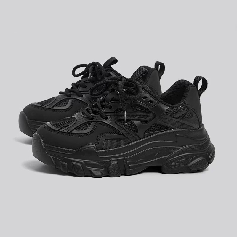 Thick-soled Torre Shoes Women's 2024 Spring and Autumn New Breathable Super Popular Ins Trendy Shoes Feet Shoes Small All-match Sports Casual Shoes