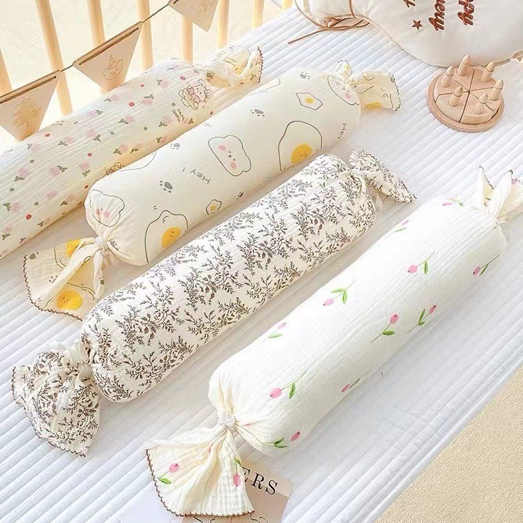 Picture of Baby Soothing Pillow Baby Pillow Side Block Anti-Jump Pillow 0-2 Years Old Newborn Sleeping Pillow Candy Pillow