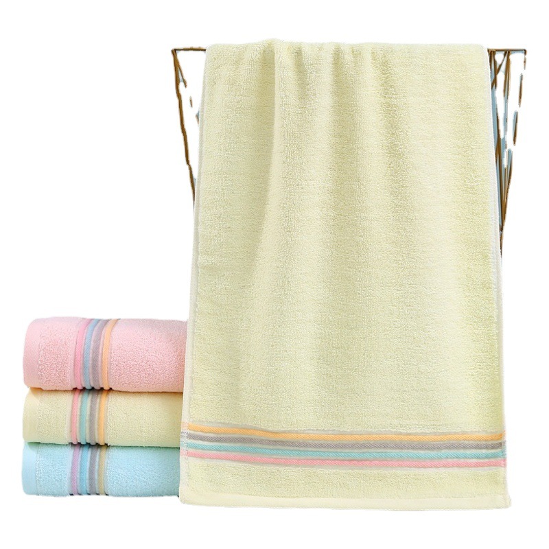 Towel cotton wholesale household adult thickened absorbent face towel bath labor protection towel hand gift pure cotton towel