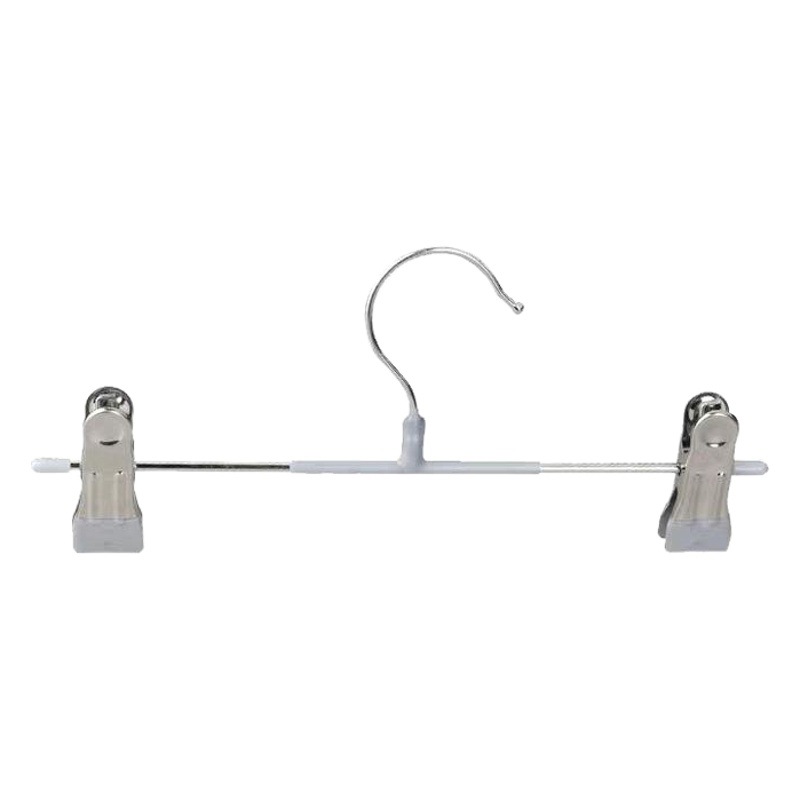Lala Yiju Trouser Rack Wholesale Suitable for Clothing Store Household Adult Trouser Hanger Adjustable Telescopic Trouser Clip 2 Pack