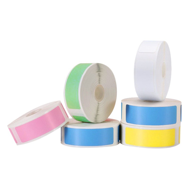 Suitable for Detong P0 Thermal Label Paper Printing Paper 12*40 15*30 Colorful Self-Adhesive Sticker D30 Label Paper