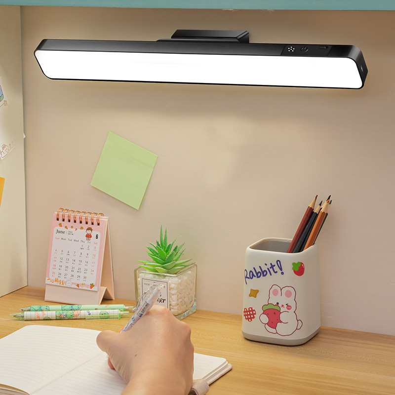 Led Magnetic Cool Lamp Student Learning Eye Protection Desk Lamp Remote Control Charging Plug-In Dual-Purpose Dormitory Lamp Manufacturer Wholesale
