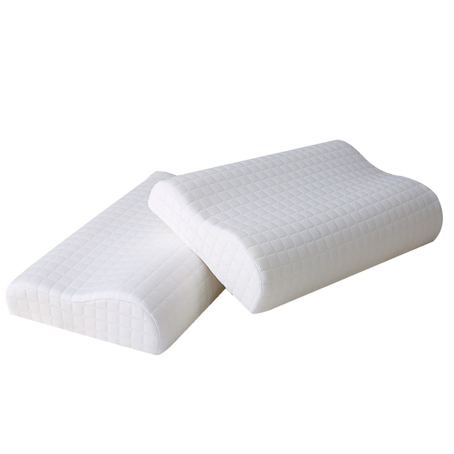 Picture of Ergonomic memory foam pillow, with dual-height design, comfortable, helps relieve cervical discomfort. It supports in-stock wholesale and small-batch customization, suitable for gifting to parents.