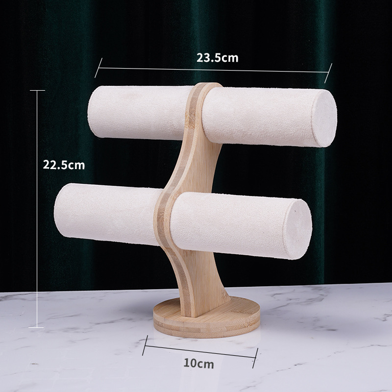 Picture of 2024 New Bamboo Bracelet Display Stand Jewelry Watch Bracelet Storage Stand Jewelry Bracelet Jewelry Hair Ring Storage
