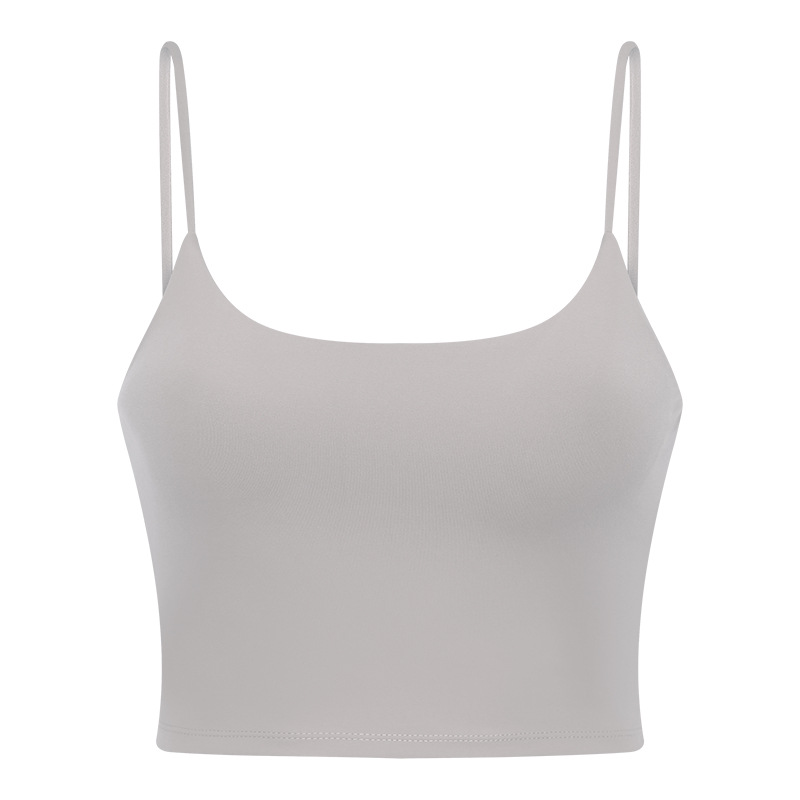 Picture of New Yoga Top Women's Sports Underwear with Chest Pad Thin Belt Beauty Back Fitness Vest Sling Yoga Clothing C5238