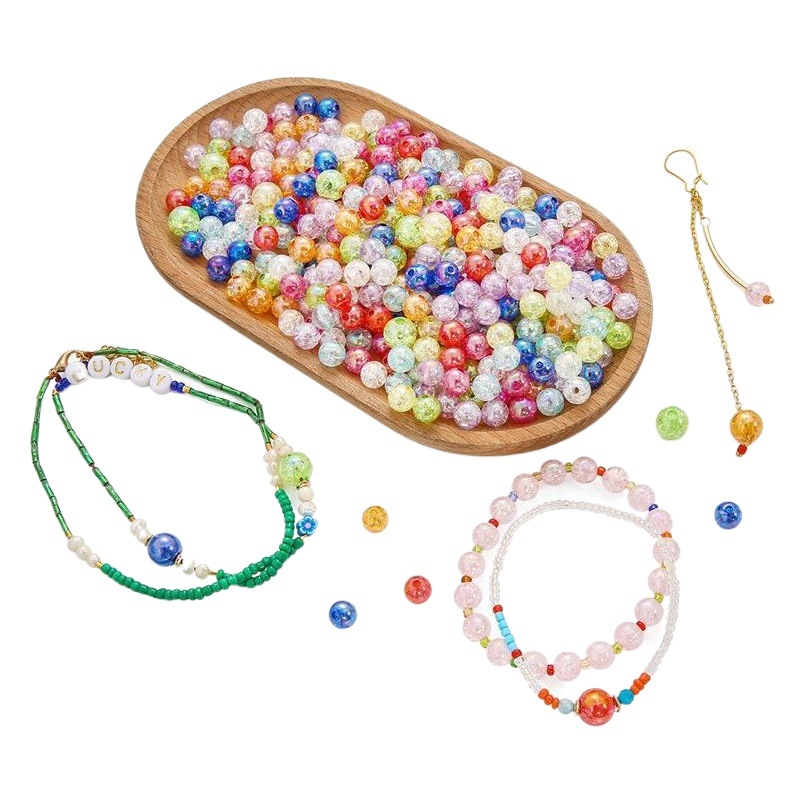 AliExpress Macaron Color Beads Popcorn Beads Bubble Beads Plated AB Color Beads Handmade DIY Bracelet Necklace Accessories