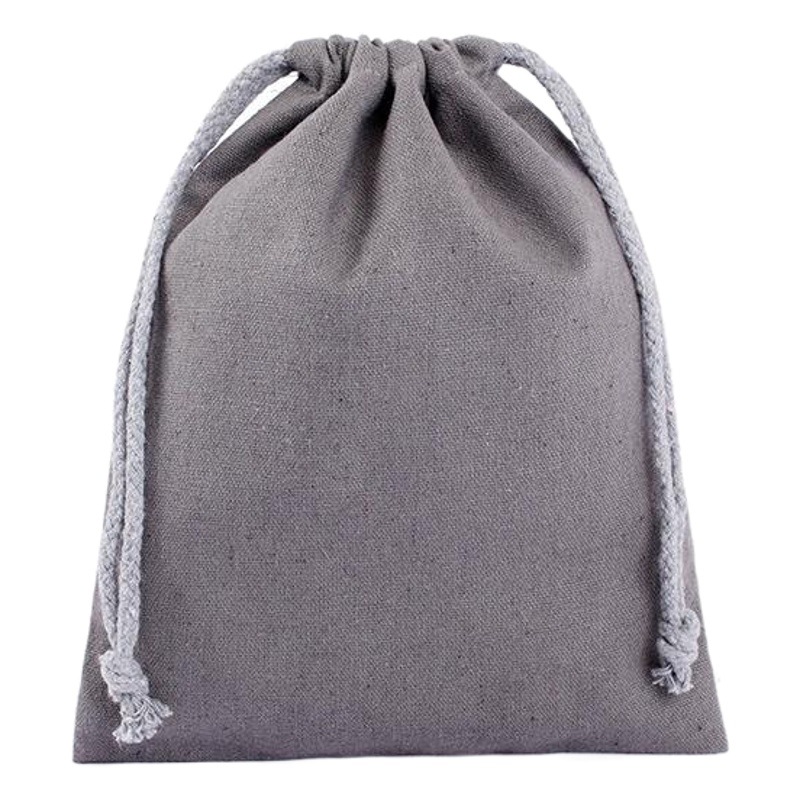 Wholesale Colorful Blank Ready-Made Cotton and Linen Drawstring Bags for Custom Stationery, Jewelry, Gift Packaging, and Storage