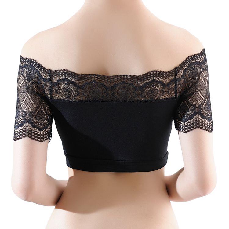 Picture of Spring and summer hot sale anti-light tube top Vest Women's lace sexy all-match wrap chest with chest pad base underwear 1835