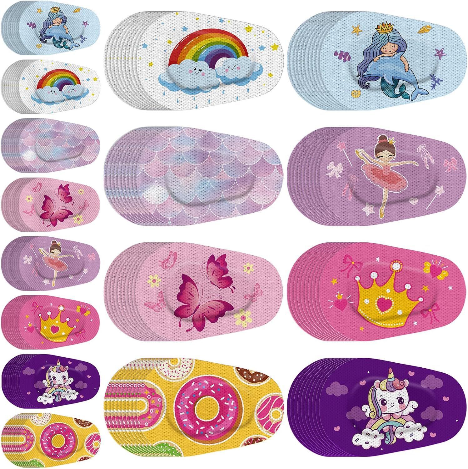 Picture of Amblyopia shading eye patch full cover children strabismus correction training single-eye shielding single-eye mask glasses mask eye patch