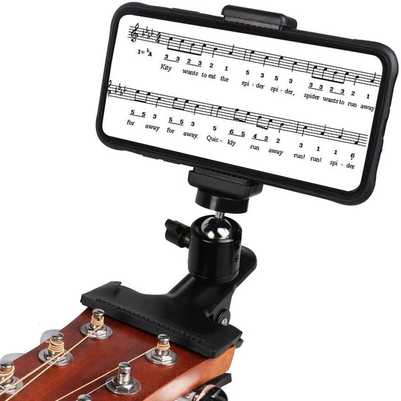 Wholesale piano head folk electric guitar mobile phone stand mobile phone guitar stand guitar mobile phone stand guitar mobile phone clip