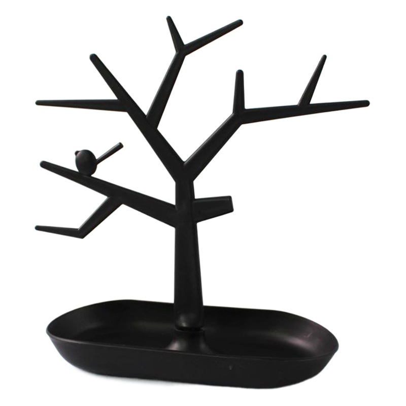 Creative fashion bird tree-shaped jewelry rack jewelry rack necklace ring earrings rack key cosmetics storage rack