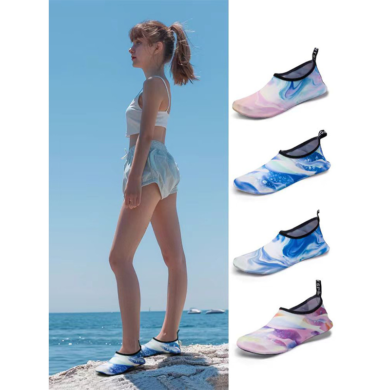 parent-child shoes thickened bottom children's adult water park non-slip soft bottom beach socks diving swimming comfortable beach shoes