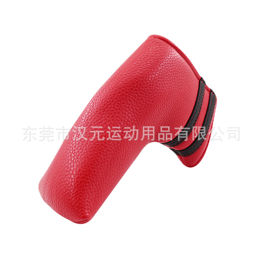 Picture of Factory direct cross-border e-commerce golf club cover pu club cover ball head protective cover push rod cap cover
