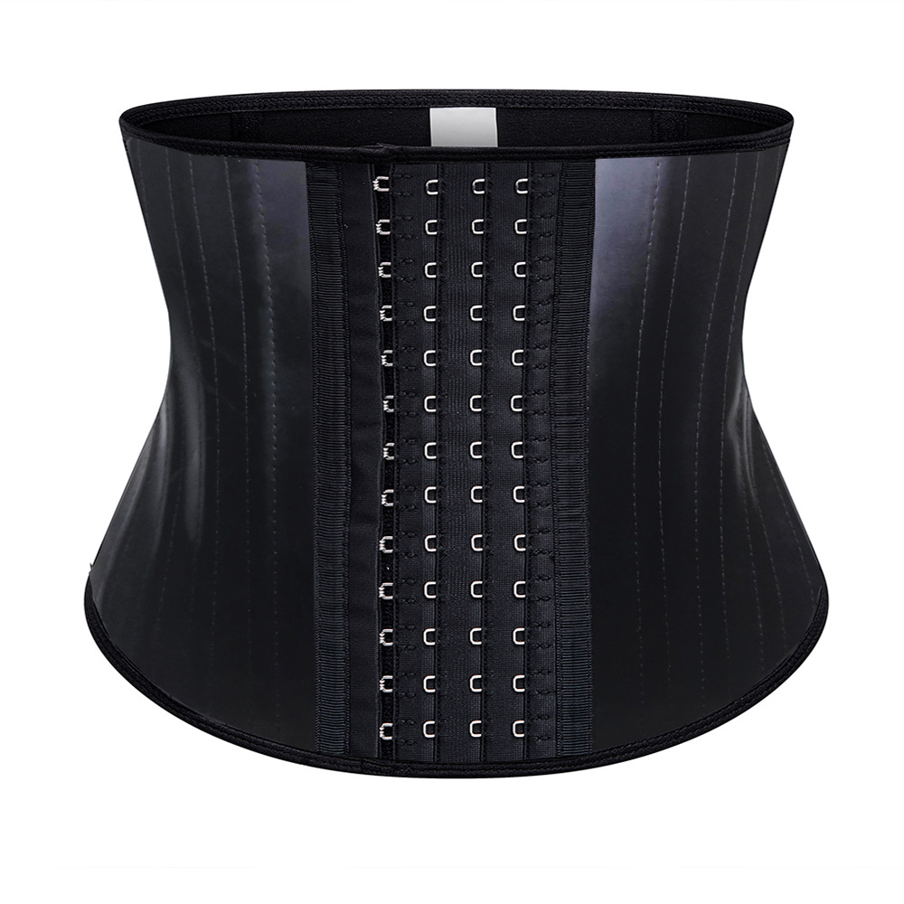 Picture of Waist Trainer Shapewear Waist and Abdominal Belt Latex Sweat Shaping Belt 25 Steel Bone Rubber Corset