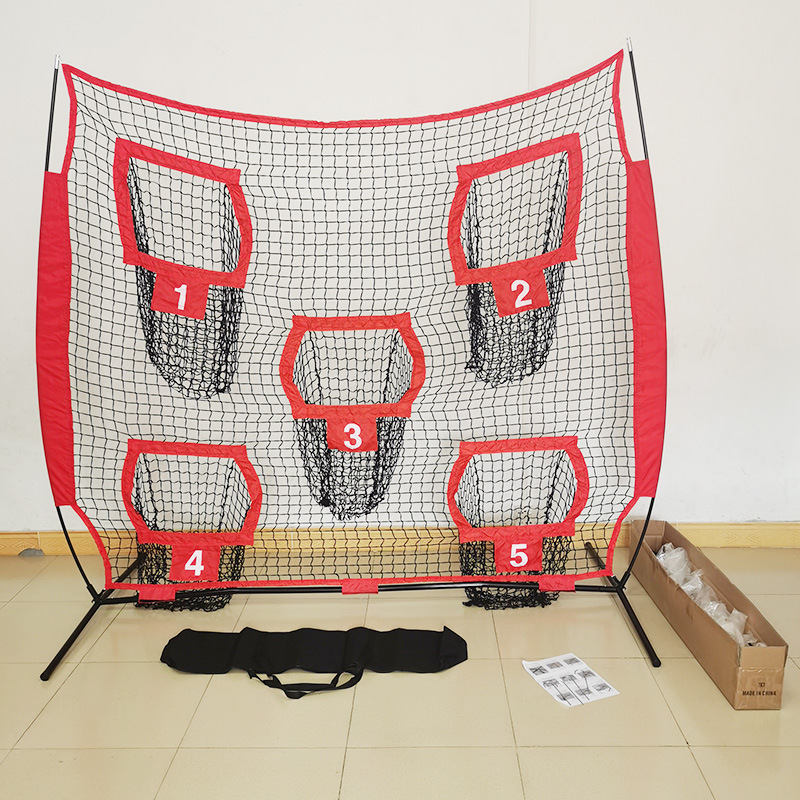 Picture of Portable Rugby Football Net Throwing Practice Net Throwing Outdoor Training Net Practice Net Manufacturer Supply Cross-Border