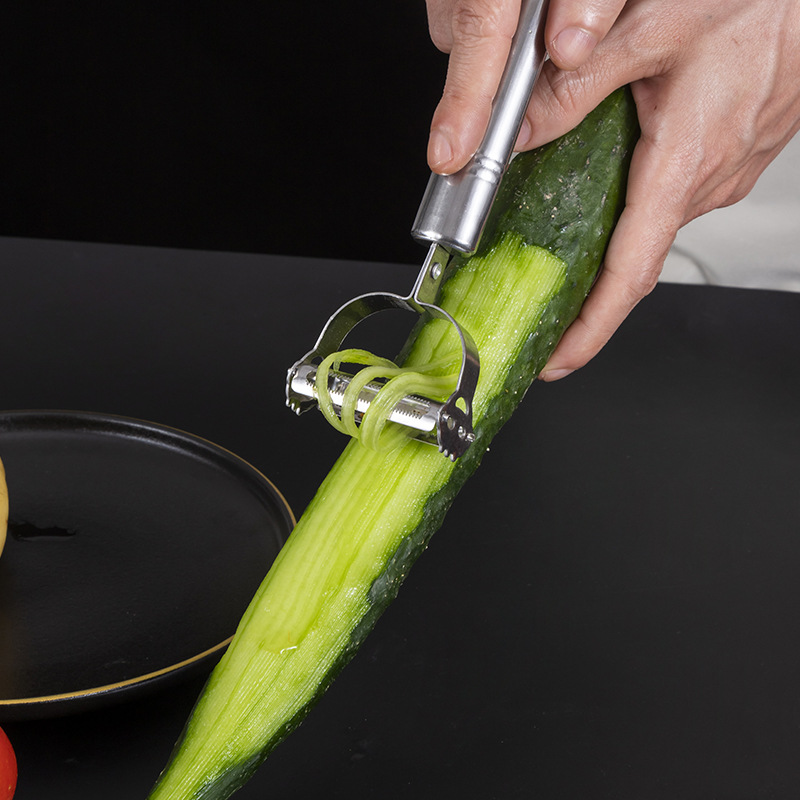 Picture of Stainless Steel Peeler Three-Piece Set Household Three-in-One Planer Multifunctional Scraper Kitchen Three-Piece Set Grater