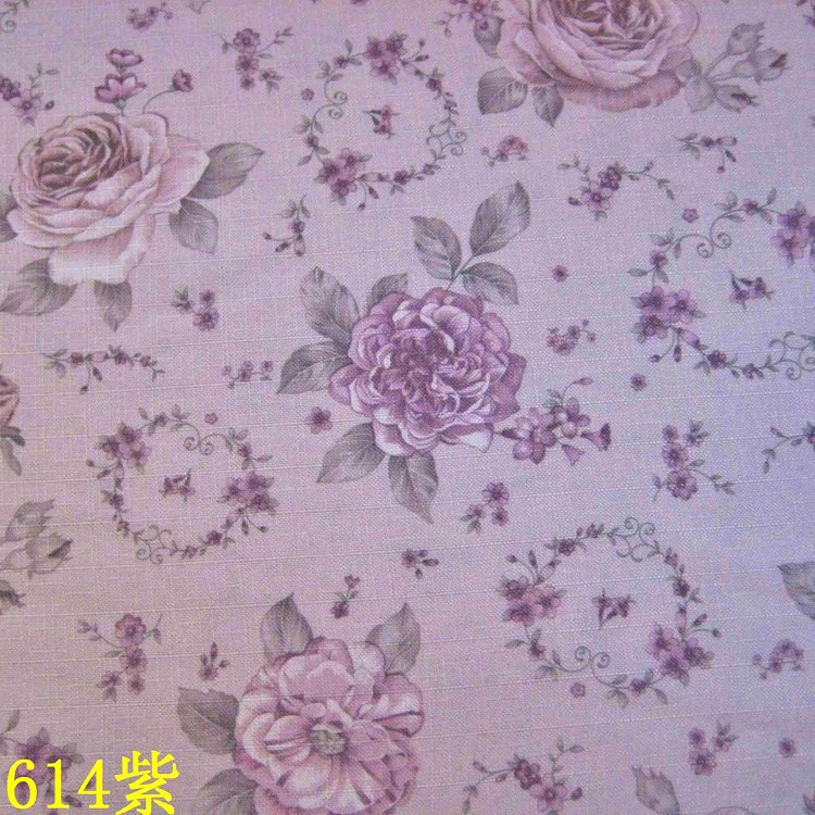 Picture of Manufacturer's Ready Stock 2.8m Wide Polyester Imitation Linen Jacquard Bamboo Plaid Cloth Flower Pattern Rich Cross Plaid Bamboo Cloth