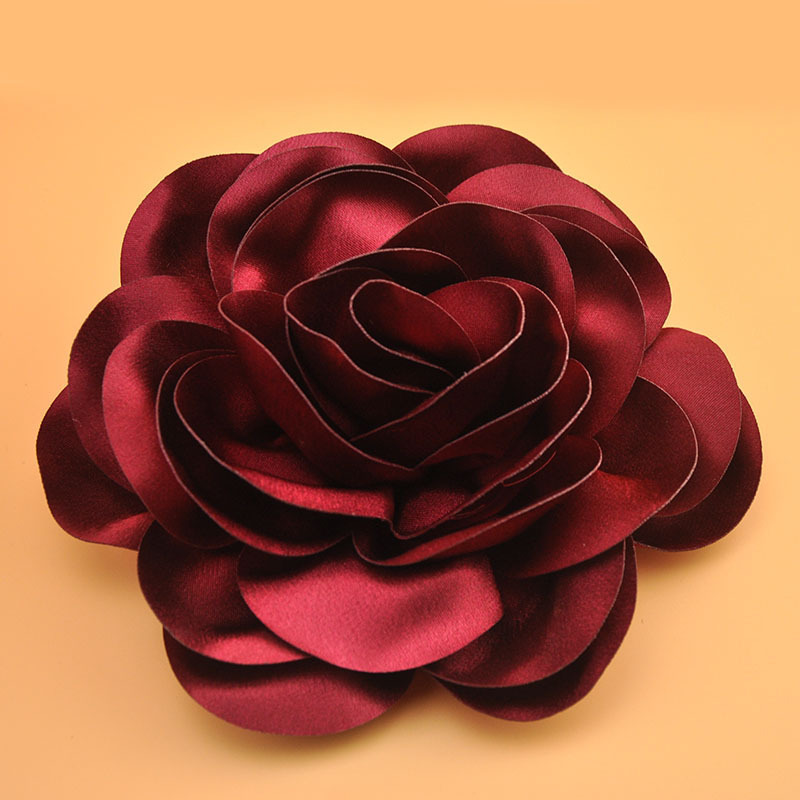 Picture of Super-large flower hair accessories catwalk stage performance hairpin edge clip accessories exaggerated photo studio photography head accessories