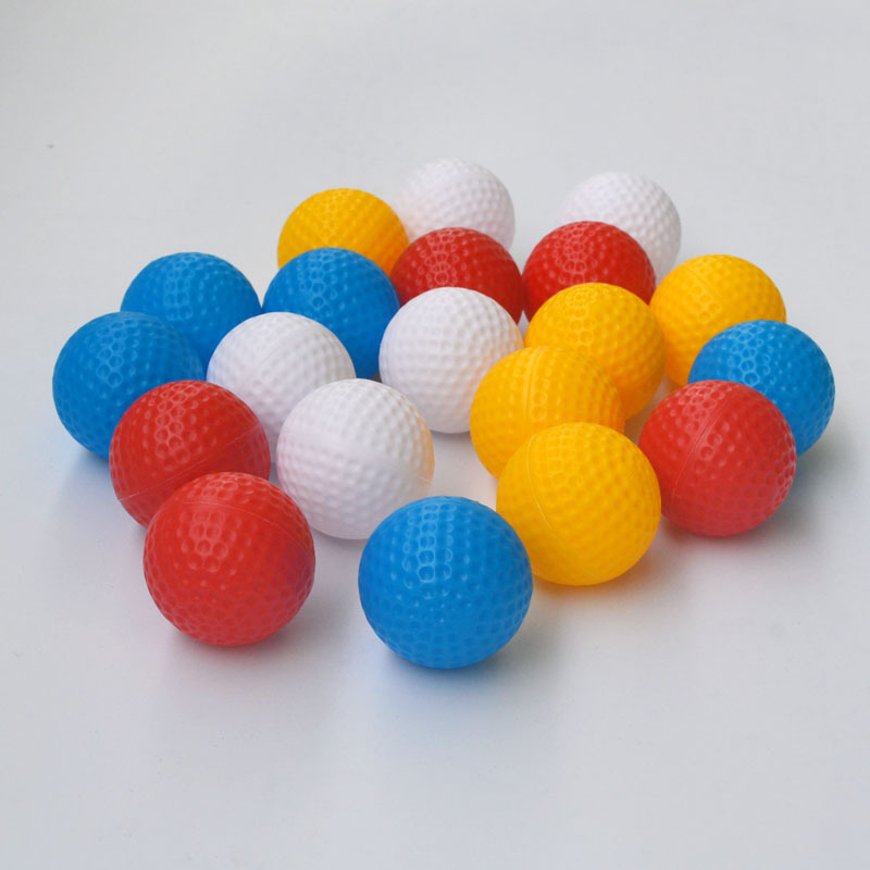 Picture of Golf Indoor Practice Ball Plastic Hollow Ball 42mm Colorfulful Golf Ball Kidsren's Toy Ball