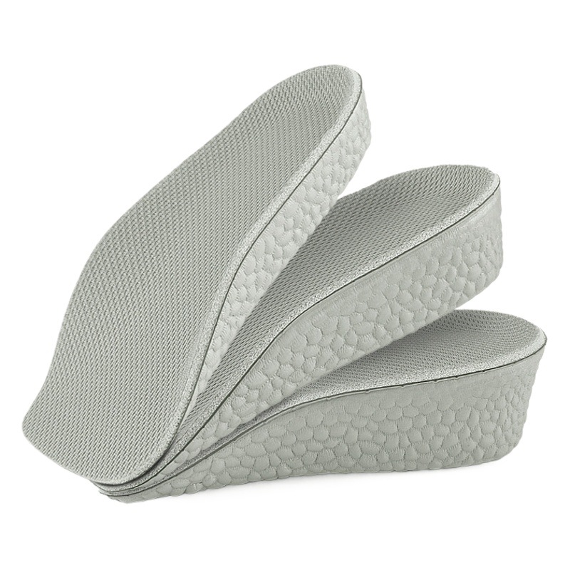 Manufacturer's Boots Heightening Insole Women's Inner Heightening Insole Men's Half-Pad Three-Point Pad Canvas Shoes Invisible Heightening Insole