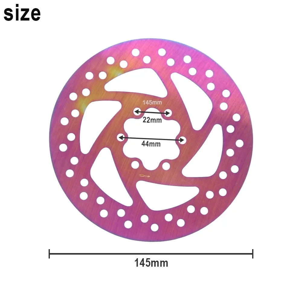 Picture of 145MM Disc Brake Disc Electric Scooter Brake Disc Diagonal 44mm Brake Disc Scooter Round Brake Disc