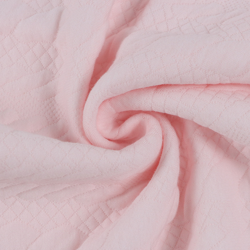 Picture of Twist Jacquard Two-sided Cotton Air Layer Home Clothes Silk Cotton Cloth Moon Clothes Baby's Jetsuit Air Layer