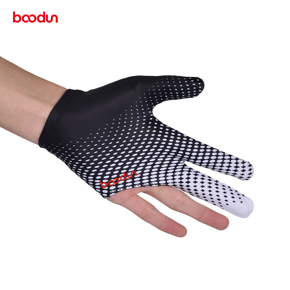 Picture of Cross-border New Billiards Gloves Three-finger Snooker Gloves High Elastic Sweat-absorbent Wear-resistant Billiards Gloves Single Pack