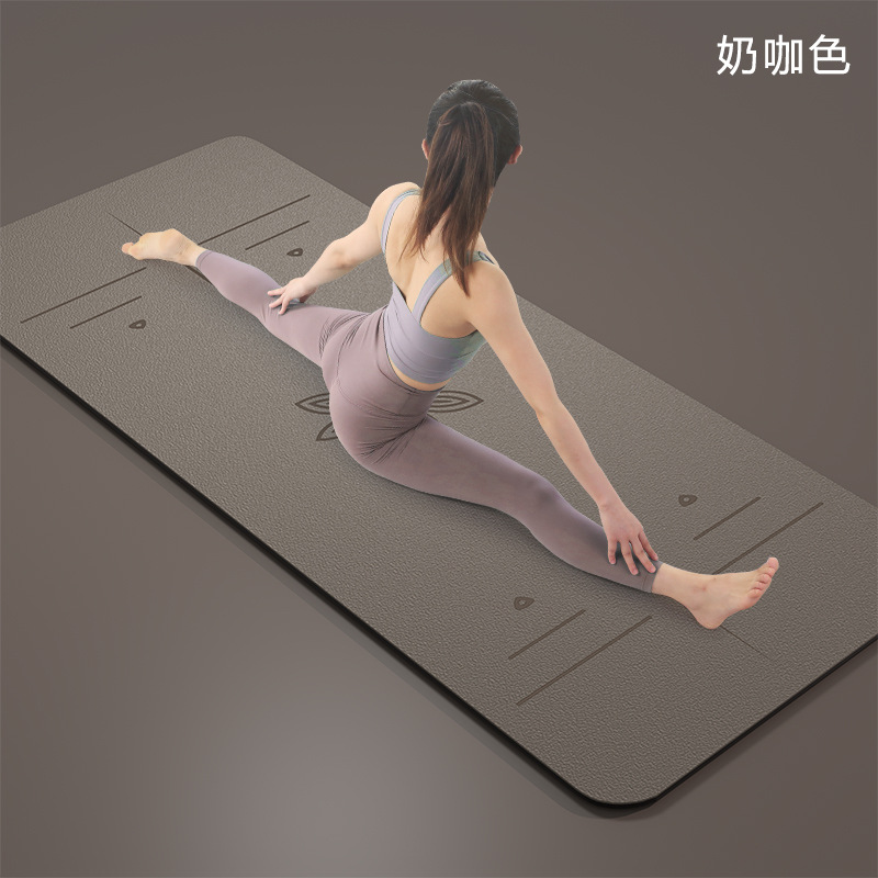 Picture of Custom wholesale PU yoga mat 185*68*0.5cm home mat non-slip natural rubber local tyrants mat manufacturers
