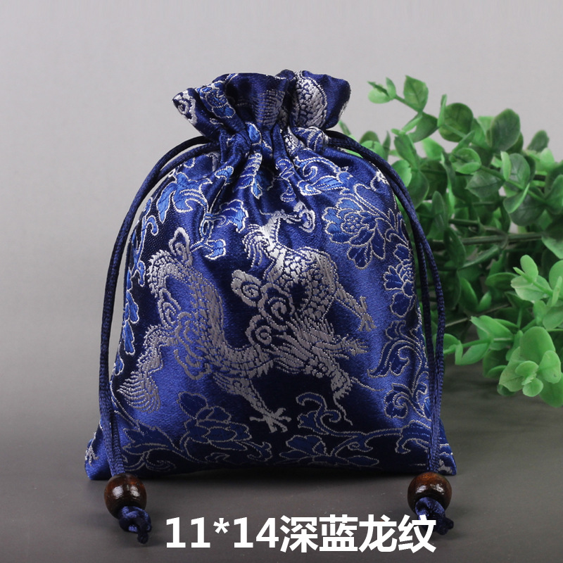 Picture of Osmanthus sachet sachet pendant antique Chinese brocade high-grade sachet empty bag bag bag wholesale 11*14