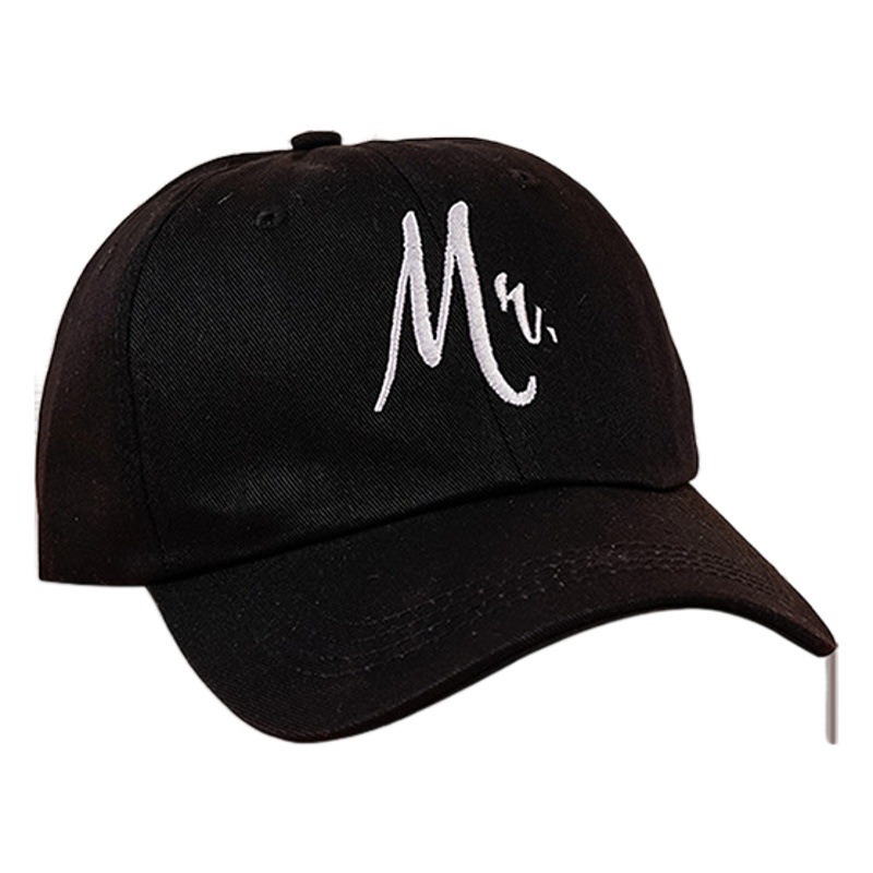 Black Hat Women's Korean Style Fashion Wide-brimmed Face Shown Small Cap Japanese Style All-match Fashionable Hat Men's Baseball Cap