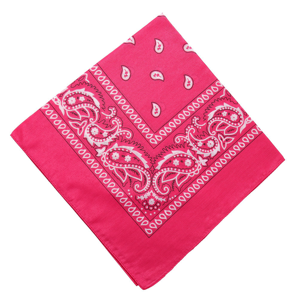 Picture of Amazon Europe and America Outdoor Riding Multifunctional Turban Cashew Flower Square bandana Magic Turban