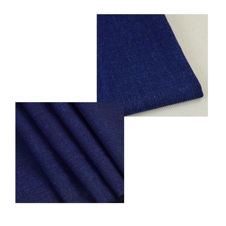 cotton yarn-dyed fabric cotton fabric navy double-sided twill woven fabric wholesale