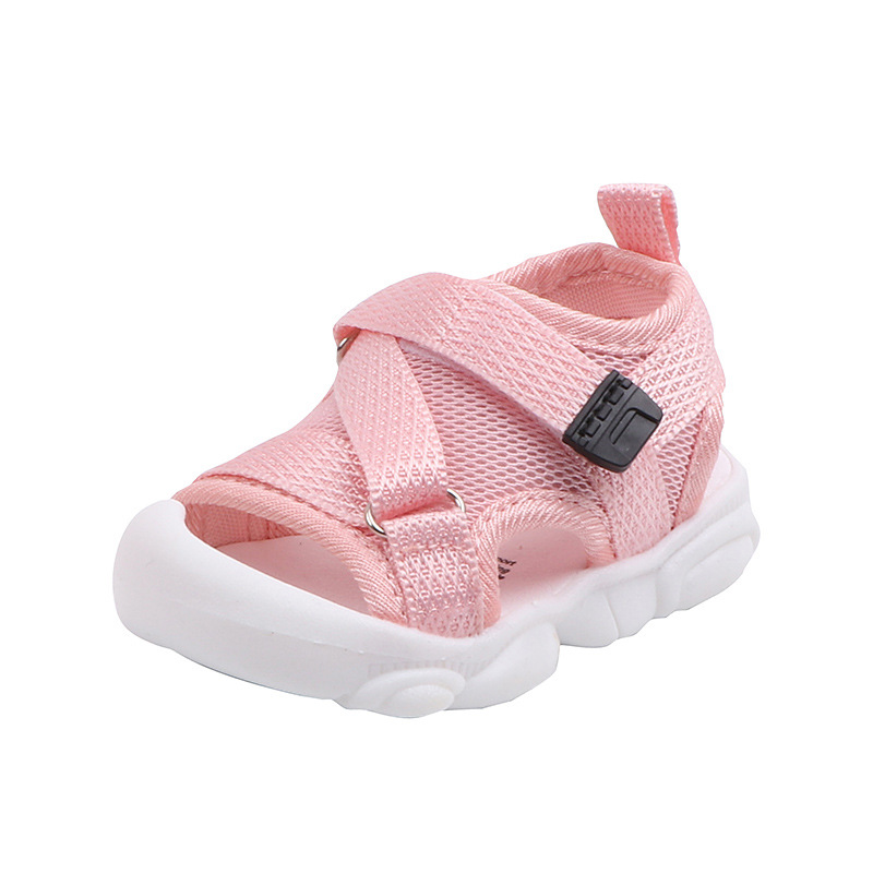 Picture of Baby Sandals Kick-proof Toddler Shoes 1-2 Years Old 3 Summer Baby Beach Shoes Toddler Toddler Shoes with Soft Sole