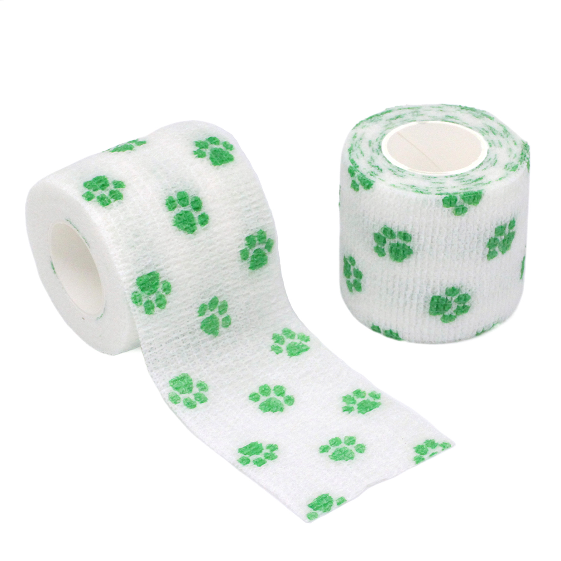 Picture of Factory wholesale non-woven self-adhesive elastic elastic bandage sports protection ankle pet print finger bandage