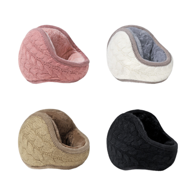 Picture of Winter Hot-Selling Foldableable Back-Worn Knitted Twisted Earmuffs, Warm and Fashionable New Earmuffs for Autumn and Winter