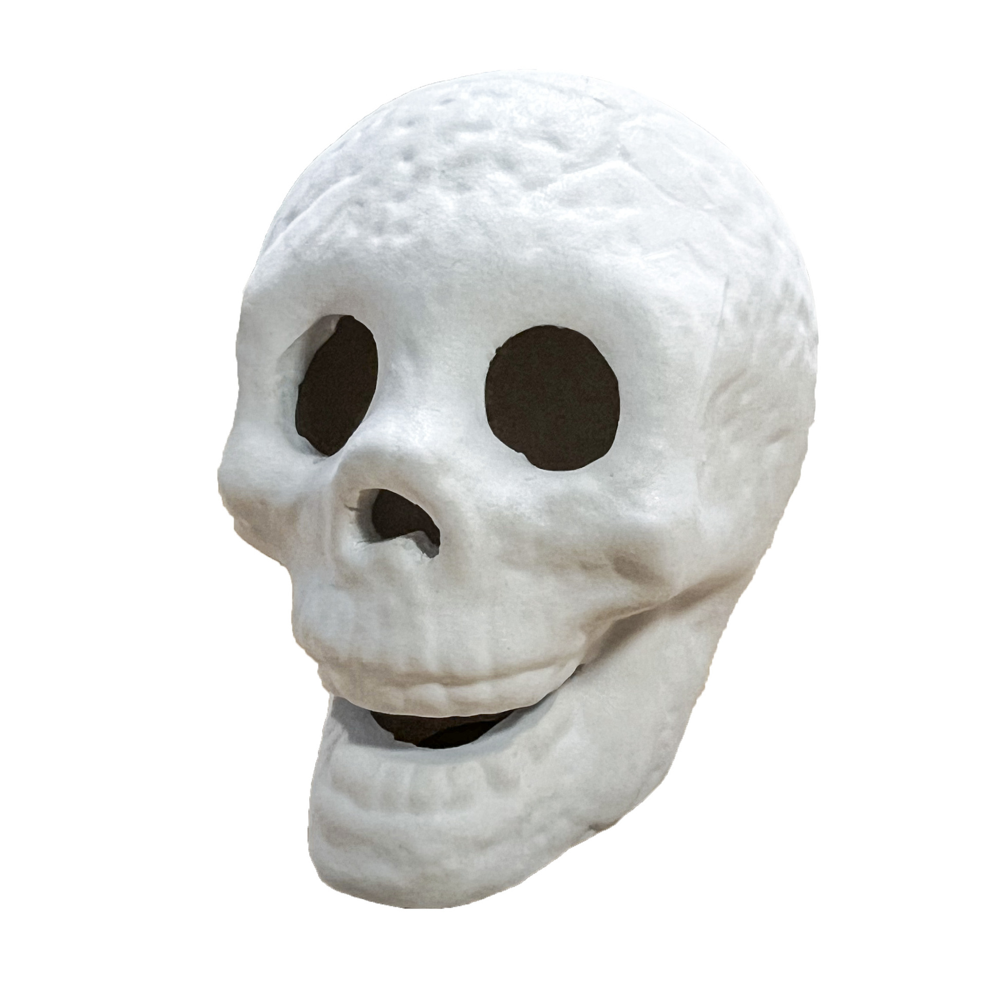 Picture of Cross-border foreign trade Halloween simulation skull stove barbecue party decoration props horror ceramic ornaments