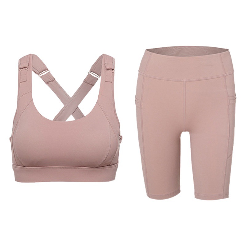 Plus Size Yoga Clothes Summer New Quick-Drying Professional High-End Fashion Beginner Gym Running Sports Suit for Women