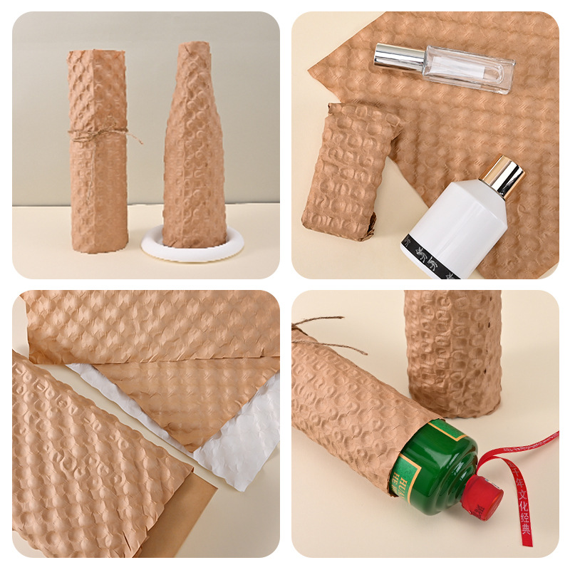 Picture of 5MM pressure foam paper degradable cowhide double-sided cushioning shock-absorbing ceramic bowls and dishes cosmetics gift express filling transportation