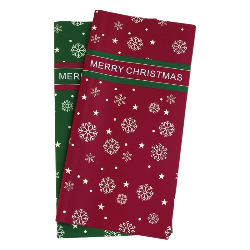 Christmas wrapping paper spot wholesale apple bouquet wrapping paper gifts small gifts Christmas Eve diy material