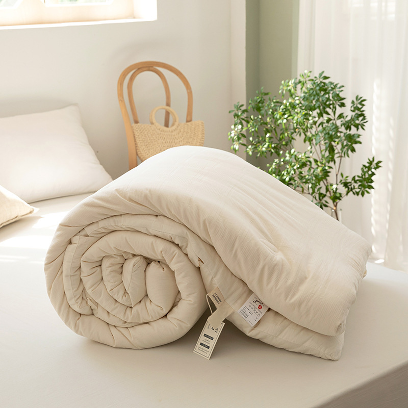 Picture of Maternal and Infant Grade Class a Cotton Soy Fiber Quilt Air-Conditioned Quilt Spring & Fall Quilt Summer Quilt Summer Cool Quilt Pure Cotton Winter Quilt Core Quilt