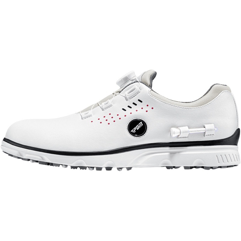 PGM golf shoes men's waterproof sneaker men's shoes knob shoelace shoes magnetic suction mark with ball tee