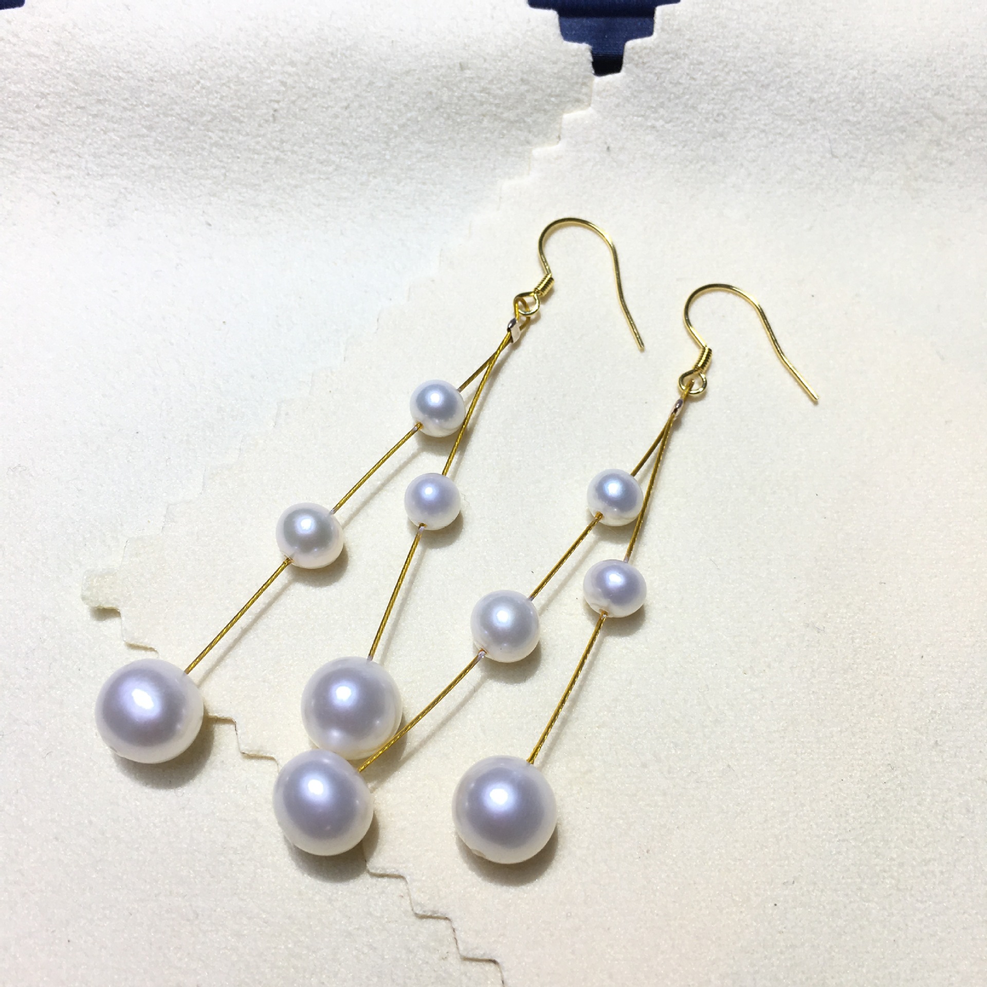 Picture of Factory supply net red fashion freshwater pearl necklace suit women's pearl decoration a generation of hair