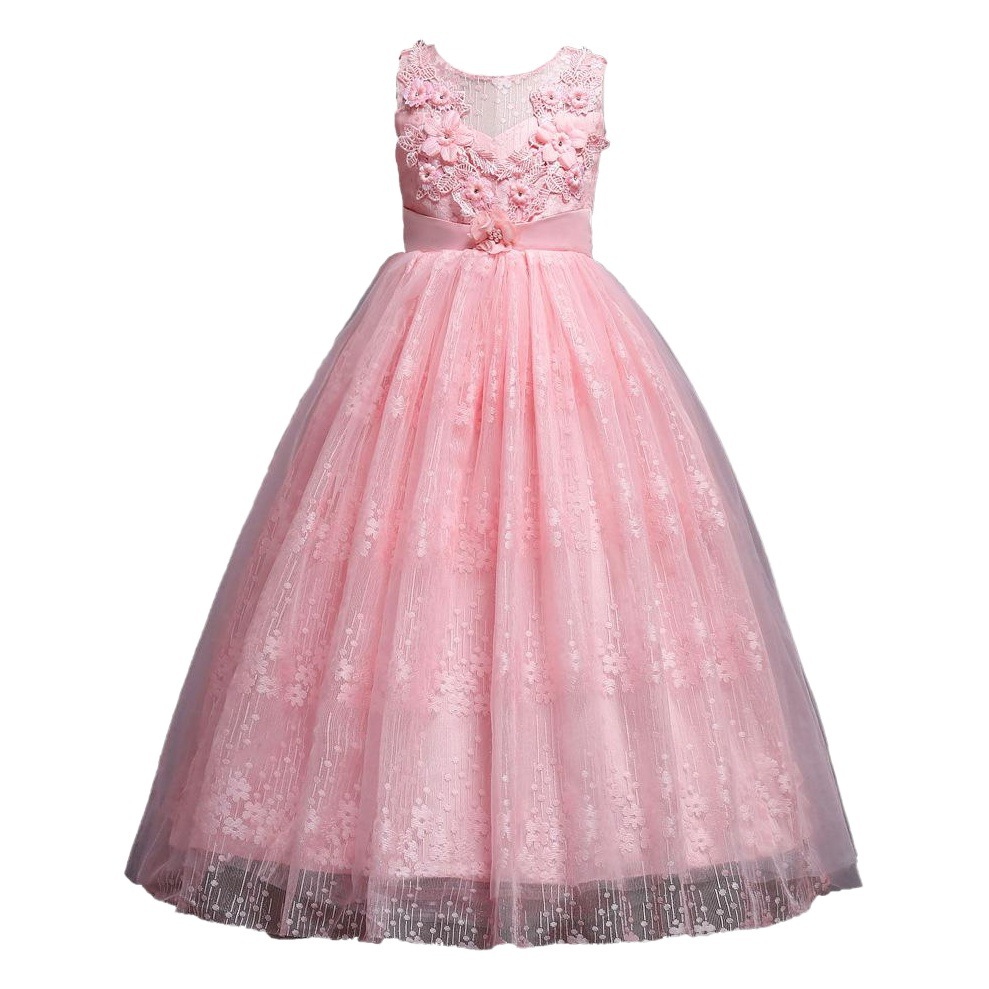 2020 new dress foreign trade explosions princess dress a generation of girls dress children