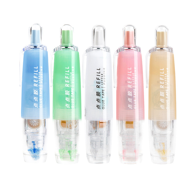 Picture of [Press Dot Glue] Changli Correction Tape Manual Hand Account Dot Glue Double-sided Adhesive Mini Paste New Chinese Goods
